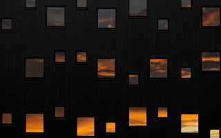 Building windows sky clouds plane - chris friel free wallpaper