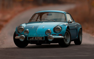 Blue car driving forest sunny - amédée ozenfant free wallpaper