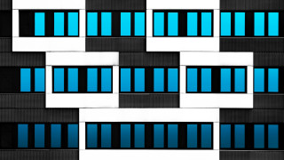 Building windows blue bars constructivism - a blue stripe free wallpaper