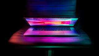 Laptop chair rainbow light dark - affinity photo free wallpaper