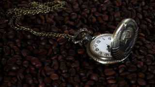 Pocket watch coffee beans still - evert collier free wallpaper