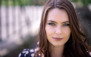 Woman long hair blue eyes 72 - annabel eyres free wallpaper