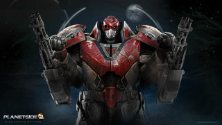 Robot guns helmet arms armor - his hand and a helmet free wallpaper