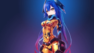Futuristic woman sword cyberpunk mecha - mecha free wallpaper