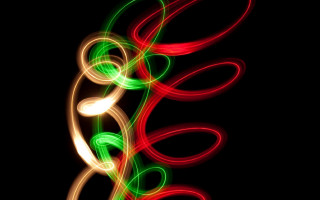 Red green swirl abstract shiny - an abstract sculpture free wallpaper for desktop