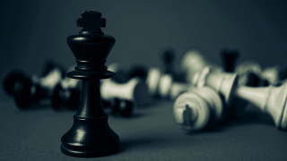 Black pawn chessboard crown neoism - crown free wallpaper
