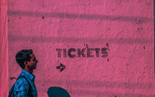 Man pink wall tickets neon - past free wallpaper for desktop