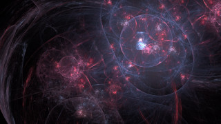 Spiral red blue fractal magic - image of a spiral free wallpaper