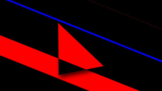 Red blue arrow diagonal line - a blue arrow free wallpaper