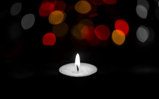 Candle lit dark blurry lights - andrey yefimovich martynov free wallpaper for desktop