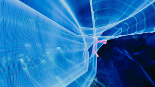 Blue abstract lines shapes pink - a blue abstract background free wallpaper for desktop