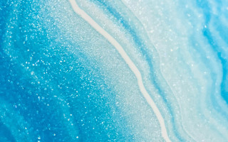 Blue white water stripe night - lyrical abstraction free wallpaper