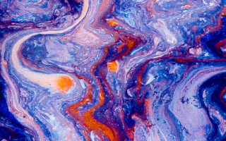 Colorful liquid bubbles abstract marble - liquid free wallpaper for desktop