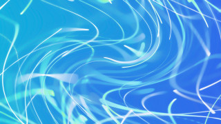 Blue swirls abstract water reflection - vibrant color line free wallpaper