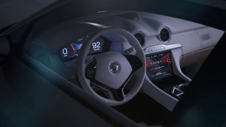 Car dashboard digital display steering 2 - a car dashboard free wallpaper