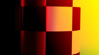 Red yellow striped opart checkered - the dark room free wallpaper for desktop