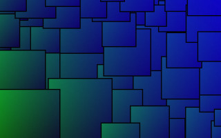 Blue green background squares cubist - square free wallpaper