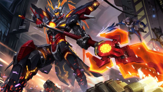 Robot sword city giant mecha - dai jin free wallpaper
