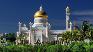 Large white building gold dome - roof free wallpaper