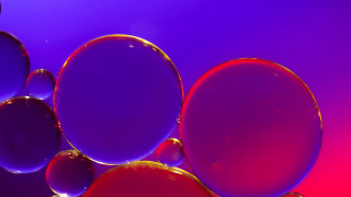 Bubbles purple red liquid gradient - liquid free wallpaper