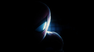 Spider man glowing eyes dark - a spider free wallpaper