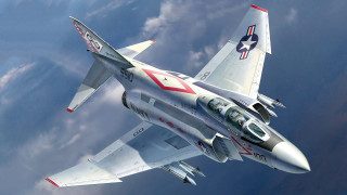 Fighter jet cloudy sky star 4 - a cloudy blue sky free wallpaper