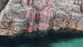 Large rock formation water cliff 2 - andreas gursky free wallpaper
