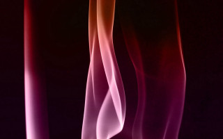 Red pink smoke black background - abstract illusionism free wallpaper