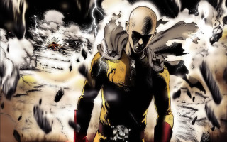 Man yellow black outfit smoke - yusuke murata free wallpaper for desktop