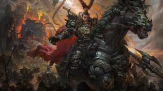 Man horse demon fire smoke - emperor huizong of song free wallpaper