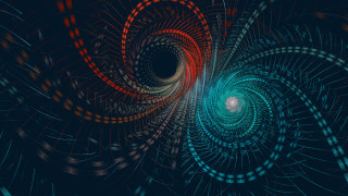 Mandelbrot spiral generative art fireworks 2 - image of a spiral design free wallpaper