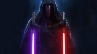 Star wars hero lightsaber glowing 2 - a light beam free wallpaper
