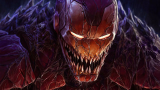 Demonic creature sharp teeth glowing - a demonic looking creature free wallpaper for desktop