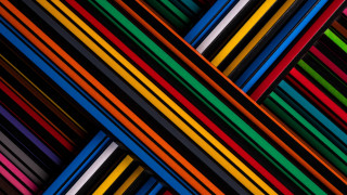 Multicolored lines strips diagonal abstract - an abstract sculpture free wallpaper for desktop
