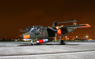 Small airplane night tarmac pilot - a small airplane free wallpaper