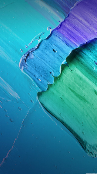 Colorful umbrella water wave closeup - a wave free wallpaper for mobile