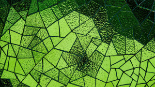 Green glass mosaic fractals japanese - andy goldsworthy free wallpaper