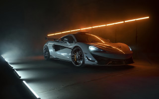 Silver sports car cinematic lighting - cinematic lighting free wallpaper