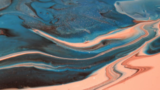 Blue white liquid swirl abstract - liquid free wallpaper for desktop