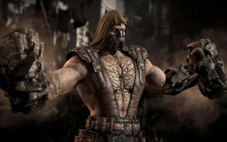 Man mask largearm gloves armor - a mask free wallpaper