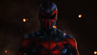 Eddie mendoza pilot suit glowing - a red mask free wallpaper