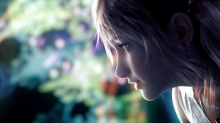 Sad girl computer blurry christmas - a sad look free wallpaper