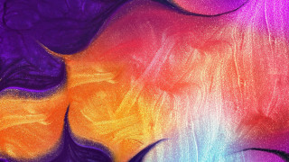 Colorful purple yellow blue yellow - abstract brush stroke free wallpaper
