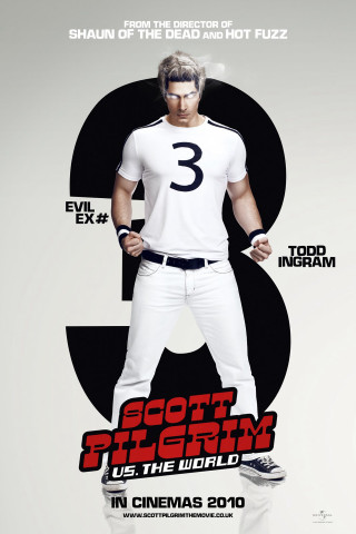 Man white uniform scott pilgrim - visual art free wallpaper for mobile