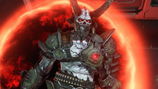 Demonic horned fire embers armor - horn free wallpaper for desktop
