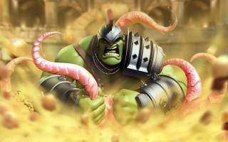 Cartoon gianthead helmet snake holding - holding free wallpaper for desktop