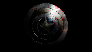 Captain america shield star dark - a captain america shield free wallpaper