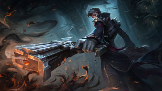 Demonic sword fantasy armor flames - a dark forest free wallpaper for desktop