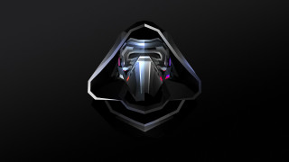 Futuristic holography glowing armor hood - behance hd free wallpaper