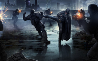 City night fireworks military epic - their hand and a man free wallpaper for desktop